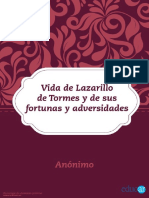 ANÓNIMO - Vida de Lazarillo de Tormes y de Sus Fortu PDF