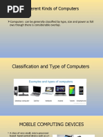 Different Kinds of Computers