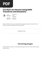 Iron Man's Arc Reactor Using CSS3 Transforms and Animations - CSS-Tricks PDF