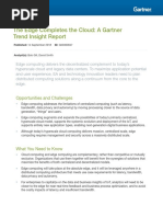 The Edge Completes The Cloud: A Gartner Trend Insight Report