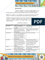 AA2 Evidencia Valores Organizacionales