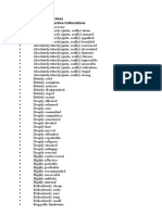 Adverb Adjective Collocations