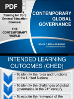 Day 4 - Contemporary Global Governace - Ms. Bualat PDF