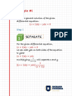 L3 Examples - Separable Equations PDF