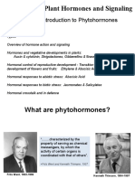 18BTE310T - Introduction To Phytohormones - Unit - I