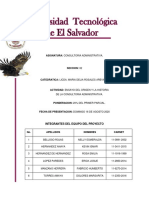 Ensayo Del Origen y La Historia de La Consultoría Administrativa