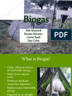 Biogas: Alix Simnock Brooke Myones Carrie Senft Dan Cohn
