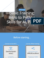 01-Intro To Python Skills For AI, Part I