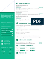 Professional Best Resume Template 2020 PDF