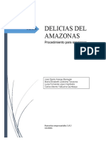 Procedimiento para Las Sanciones - Empresa de Alimentos