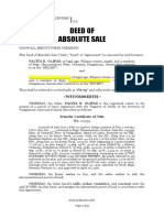 Clipas, Pacita - Deed of Sale of Parcel of Land