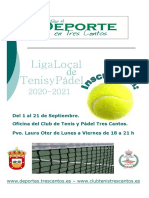 Ligas Locales de Tenis y Padel 2020 2021