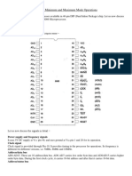Unit-2 Minimum and Maximum Mode Operations PDF