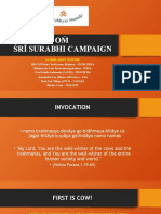 O Śrī Surabhi Campaign: Global Joint Venture