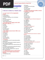 Collected & Edited By: Musfik Alam: (804 MCQ Questions With Answer)