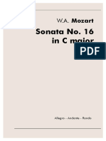 Sonata n.16 Mozart