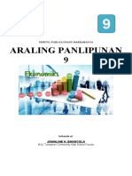 Araling Panlipunan 9 - Module 5 (Weeks 6 and 7)