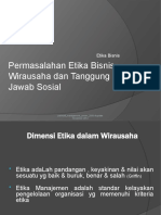 7) ETIKA BISNIS DAN Wirausaha