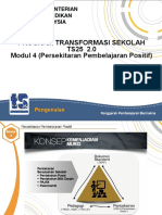 Kementerian Pendidikan Malaysia: Program Transformasi Sekolah TS25 2.0 Modul 4 (Persekitaran Pembelajaran Positif)