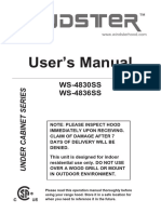 User's Manual: WS-4830SS WS-4836SS