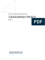 Građansko Pravo - Pomoćni Materijal Za Pripremu Ispita III PDF