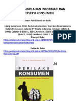 05 Pengolahan Informasi Dan Persepsi Konsumen PKO PDF