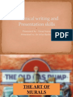 Technical Writing and Presentation Skills: Presented By: Urooj Imran Presented To: DR Irfan Bashir
