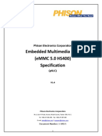 Phison eMMC 153 Ball PSLC SPEC - v1.4 PDF
