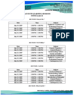 Catch Up Learning Sessions STEM Grade 12