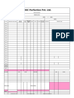 Production Report Shift Wise