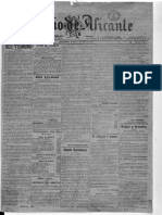 'Diario de Alicante' - 1.7.1907 - Esplá es incluido en la redacción del periódico (junto a Bañuls y Figueras Pacheco)