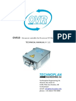 Technical Manual V 1.1: The Power Controller For IR Oven On PET Blowing Machines