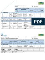 Inspection and Test Plan: Tile Works