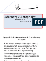 Adrenargic Antiagonist Prepardd by Bashir