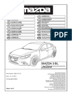 Mazda 3 Βl JMZBM************: D GB N S