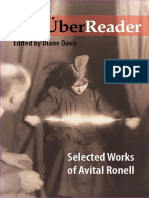 The ÜberReader Selected Works of Avital Ronell by Avital Ronell Diane Devis (Ed.) PDF