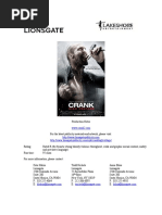 Crank High Voltage Production Notes | PDF