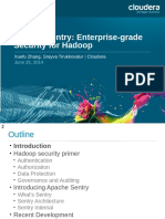 Apache Sentry: Enterprise-Grade Security For Hadoop: Xuefu Zhang, Srayva Tirukkovalur Cloudera
