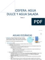 Tema 3 Sociales Agua 1º ESO PDF