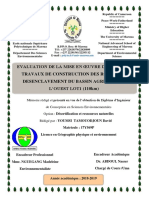 Évaluation de La Mise Du PGES Des Travaux de Désenclavement BAO PDF