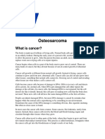 Osteosarcoma: What Is Cancer?