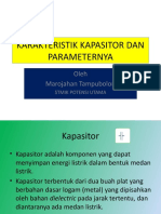 Karakteristik Kapasitor Dan Parameternya