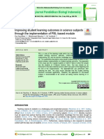 Improving Student Learning Outcomes in Science Subjects Through The Implementation of PBL-based Module