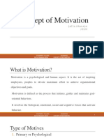 Understanding the Concept of Motivation