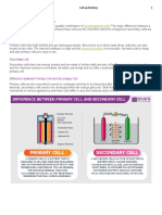 Cell and Battery