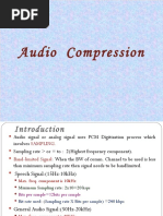 Audio Compression