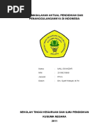 Download Permasalahan Aktual Pendidikan Dan Penanggulangannya Di Indonesia by Yayan Embrienk Heryana SN47441887 doc pdf