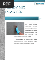 Ready Mix Plaster: What Is MORTAR ?