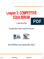 Chapter 3: COMPETITIVE Equilibrium: J. Ignacio Garc Ia P Erez