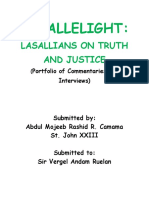 Lasallelight:: Lasallians On Truth and Justice